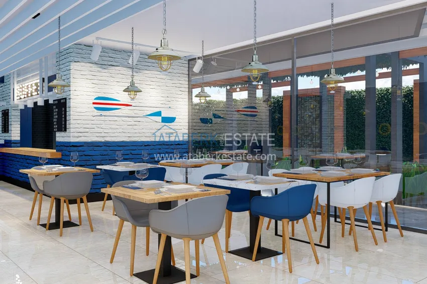 Exclusive residential complex with a unique location in the center of Alanya 13 