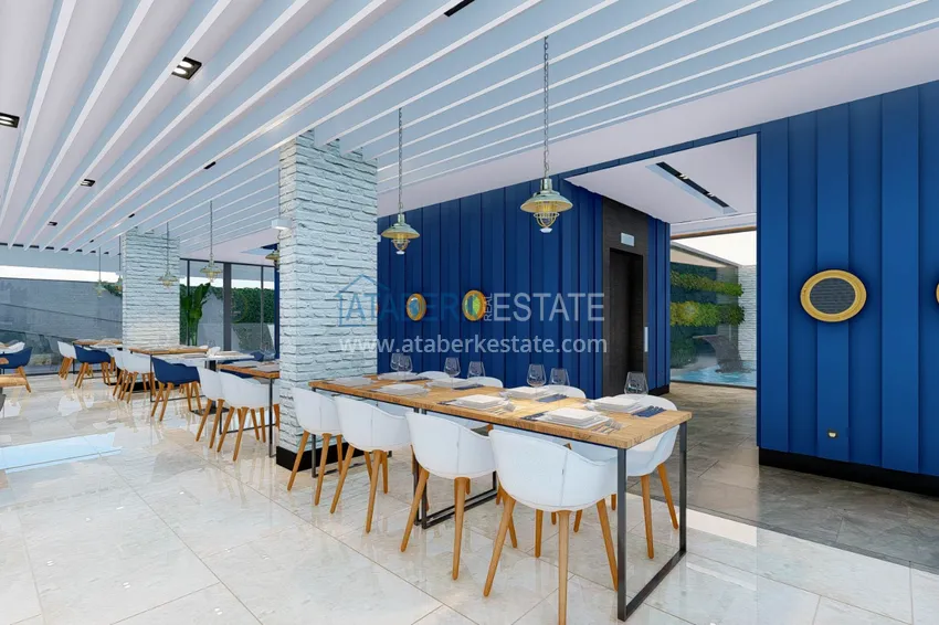 Exclusive residential complex with a unique location in the center of Alanya 16 