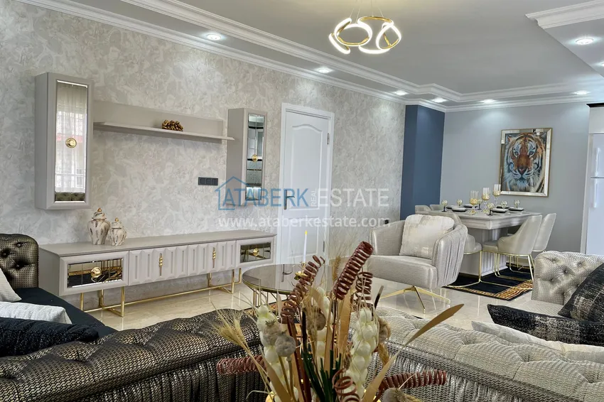 Purchase Furnished apartment in Mahmutlar with open mountain view 12 