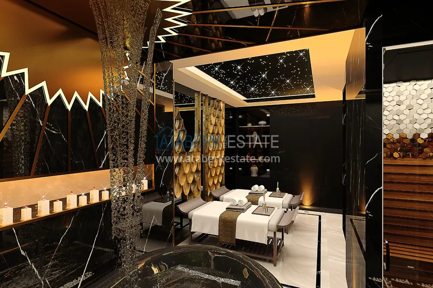 Apartment in the center of Alanya in a new residential complex project 27 