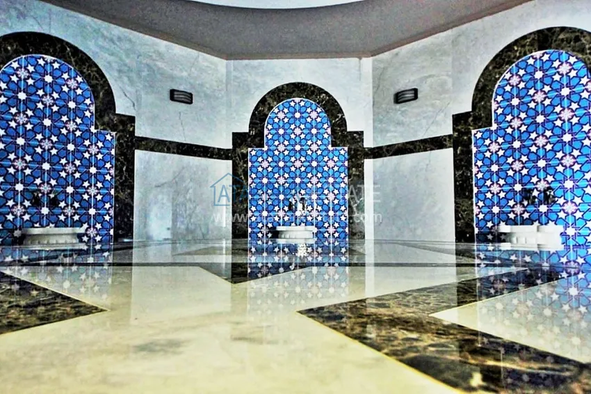 Furnished apartment in Mahmutlar with mountain and sea views 9 