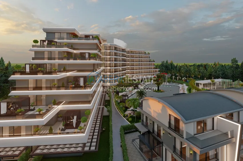 New investment project of a residential complex in Antalya - Altintash 11 