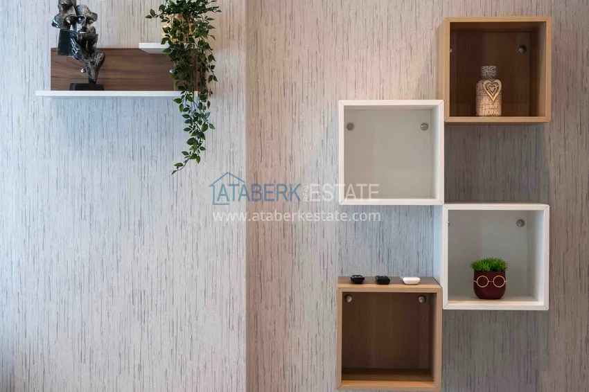 Purchase One bedroom apartment for rent in the center of Alanya Keykubat beach area 11