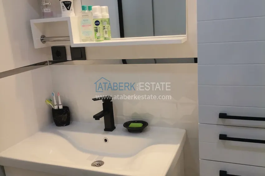 Purchase Furnished apartment in Tosmur area with sea view 10 