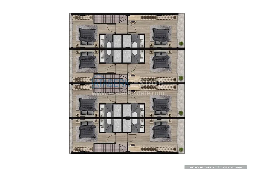 Buy cheap Exclusive project of a new residential complex in Konakli — Alanya 1 