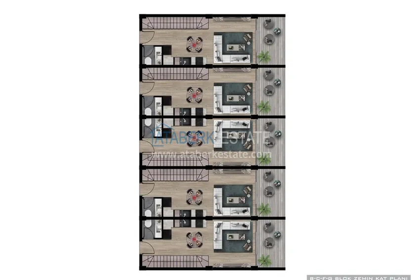 Buy cheap Exclusive project of a new residential complex in Konakli — Alanya 4 