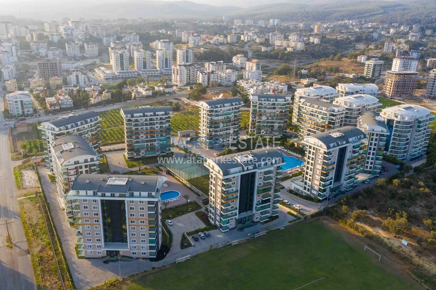 Duplex for rent in Avsallar - a three-room apartment in a complex with hotel infrastructure 3