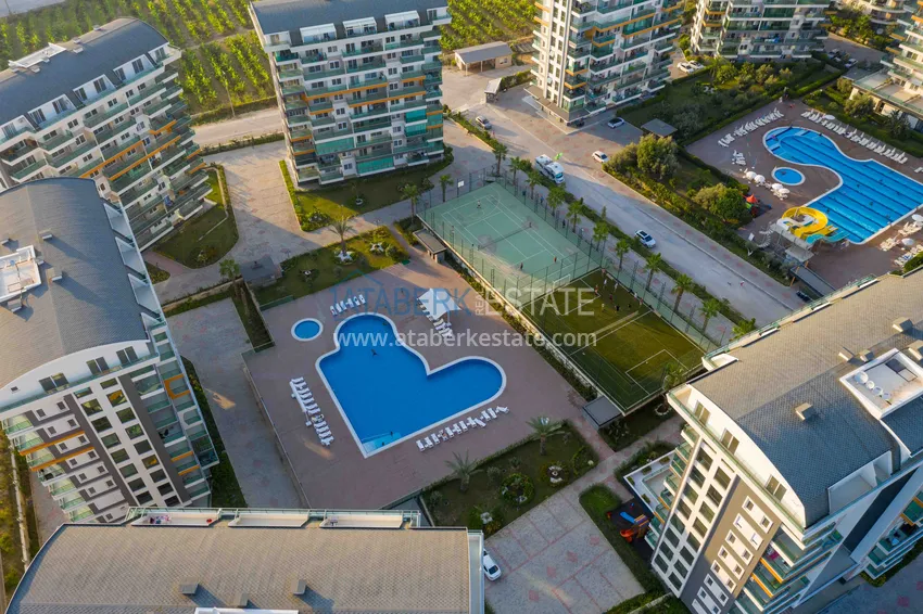 Duplex for rent in Avsallar - a three-room apartment in a complex with hotel infrastructure 6