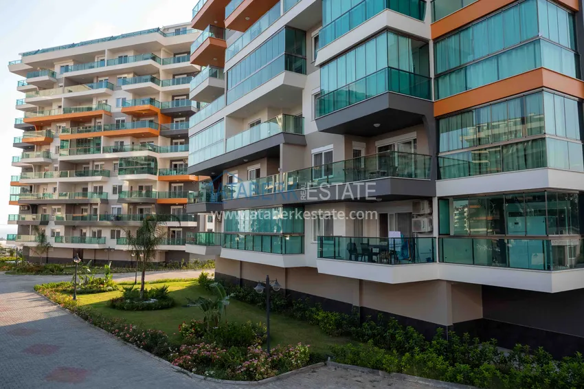 Duplex for rent in Avsallar - a three-room apartment in a complex with hotel infrastructure 20