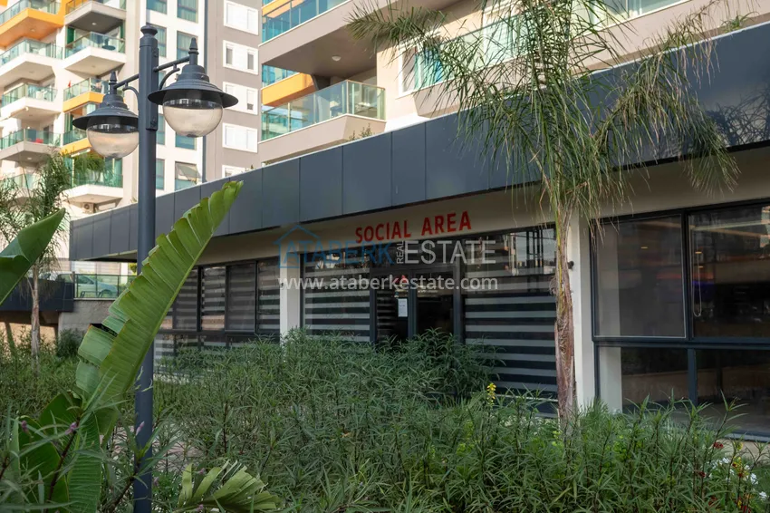 Duplex for rent in Avsallar - a three-room apartment in a complex with hotel infrastructure 22