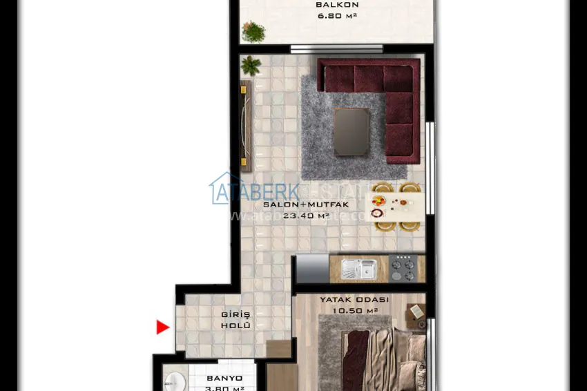 Buy cheap Apartment in Mahmutlar from an investor in a residential complex under construction 1 