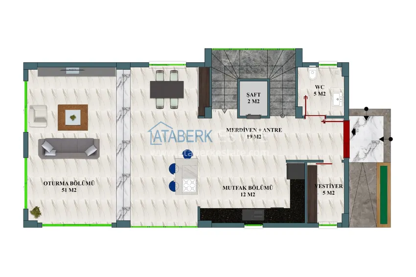 Buy cheap Villa in Kargicak from the developer - with the right to obtain Turkish citizenship 1 