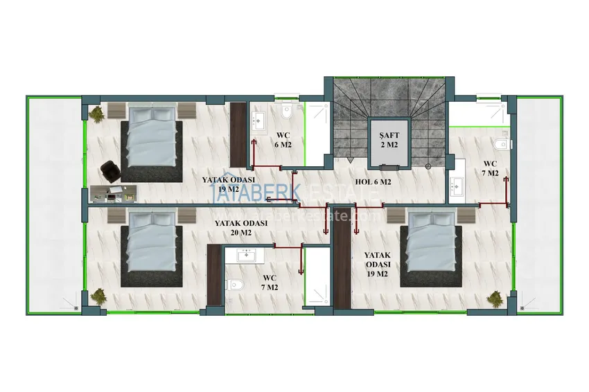 Buy cheap Villa in Kargicak from the developer - with the right to obtain Turkish citizenship 3 