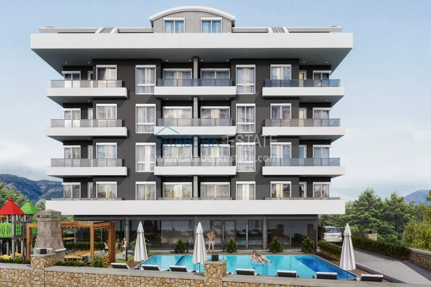 Apartments in Alanya, Oba in a new investment project from the developer 1 