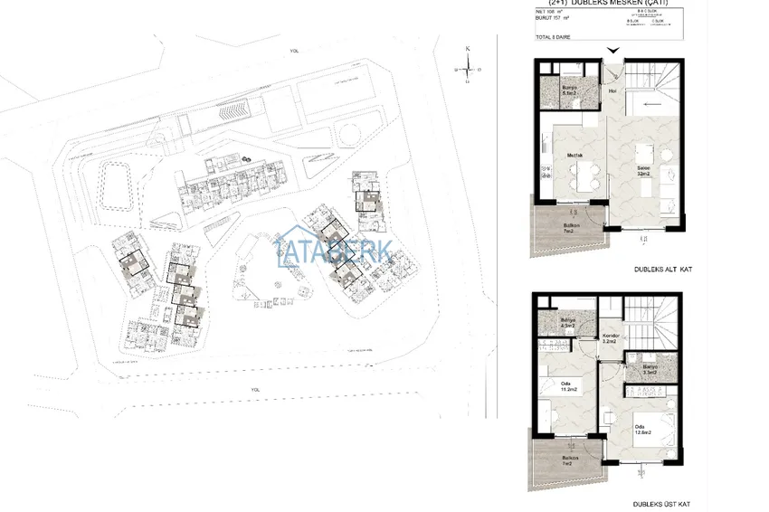 Buy cheap Start of sales! New unique large-scale project of a hotel-type complex in Okurcalar 17 