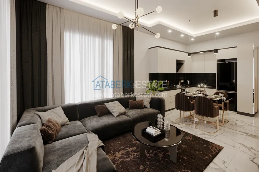 Purchase  A new project of a comfort-class residential complex in the Demirtas district 3 