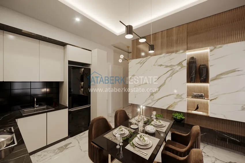 Purchase  A new project of a comfort-class residential complex in the Demirtas district 5 