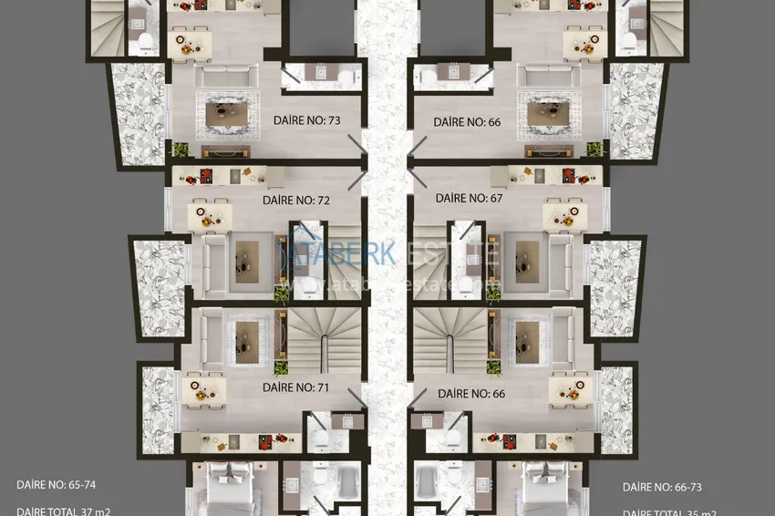 Buy cheap A new residential complex in the comfort segment in Avsallar, Alanya  3 