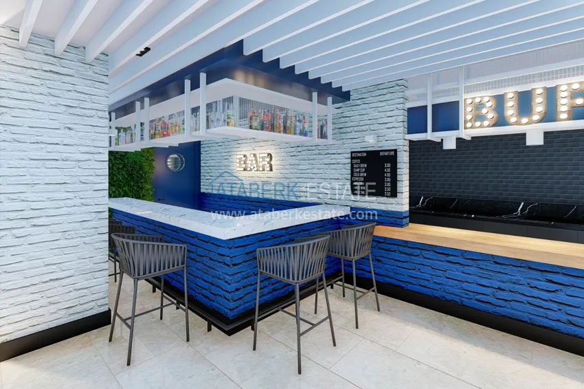 Exclusive residential complex with a unique location in the center of Alanya 22 