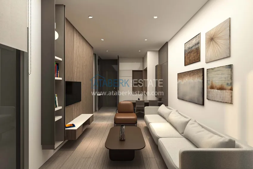 Purchase  Start of sales! New unique large-scale project of a hotel-type complex in Okurcalar 2 