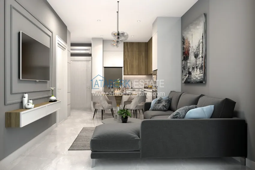 Purchase  New project in the center of Alanya - low-rise residential complex 1 