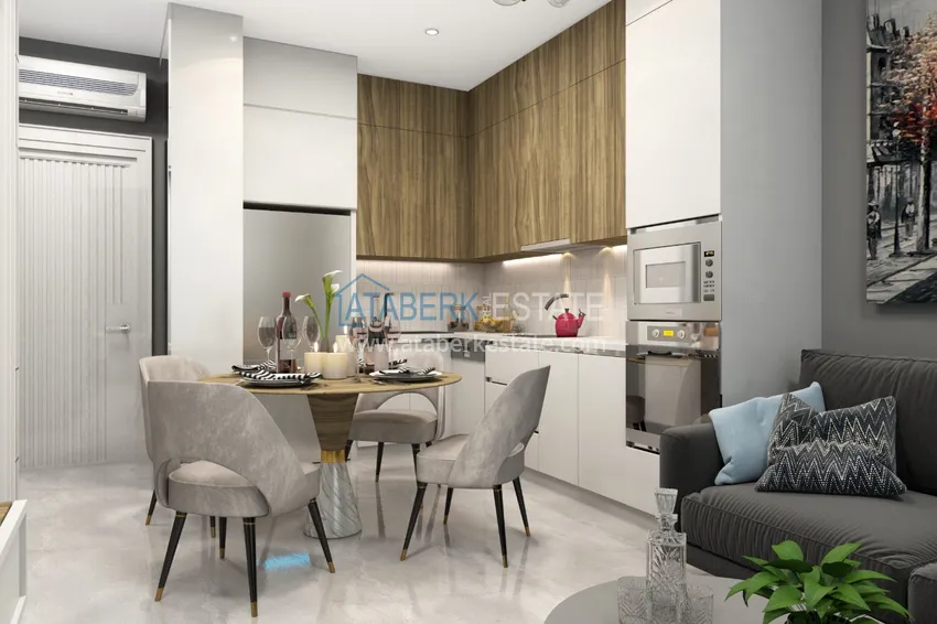 Purchase  New project in the center of Alanya - low-rise residential complex 3 