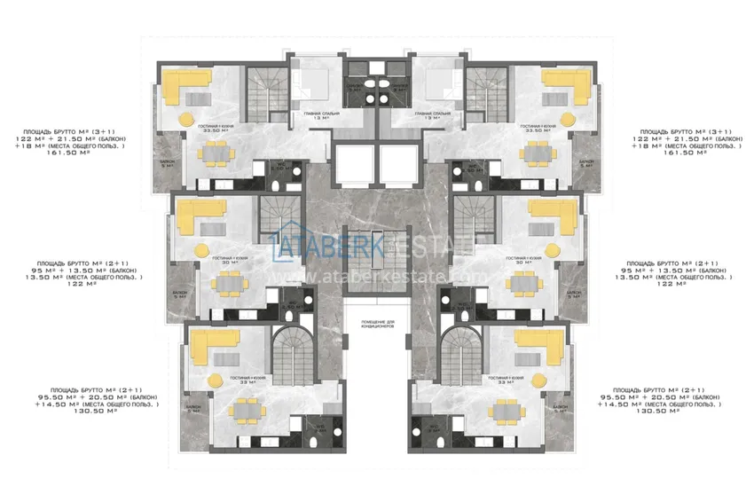 Buy cheap New project in the center of Alanya premium class boutique complex 16 