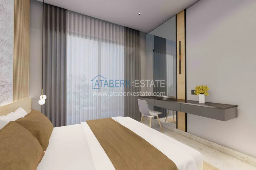 Purchase  Apartments in the center of Alanya from an investor in a premium class boutique complex under construction 4 