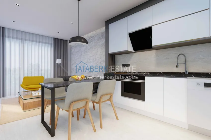 Purchase  Apartments in the center of Alanya from an investor in a premium class boutique complex under construction 3 