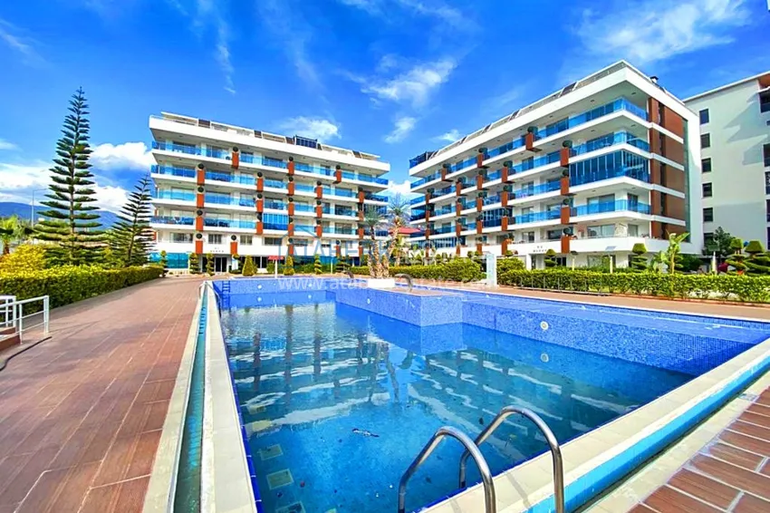 Penthouse - duplex in Kestel with a separate kitchen and sea and mountain views 1 