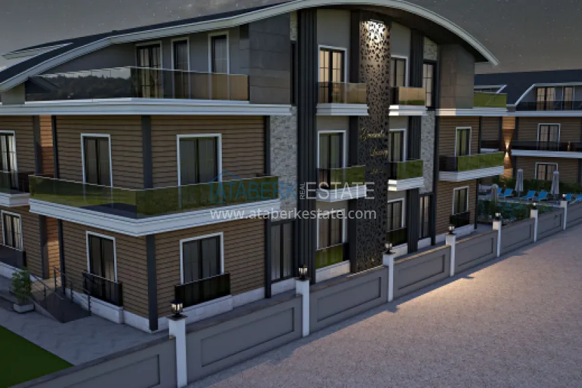 Apartments in Belek - Antalya in a new complex with a swimming pool 1