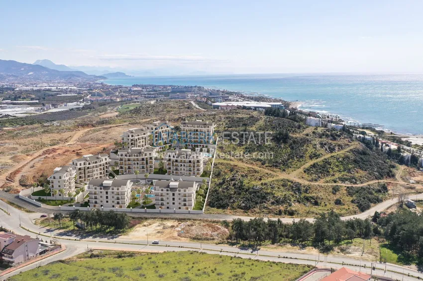 A unique project of a residential complex in the area of Turkler - Alanya 2 