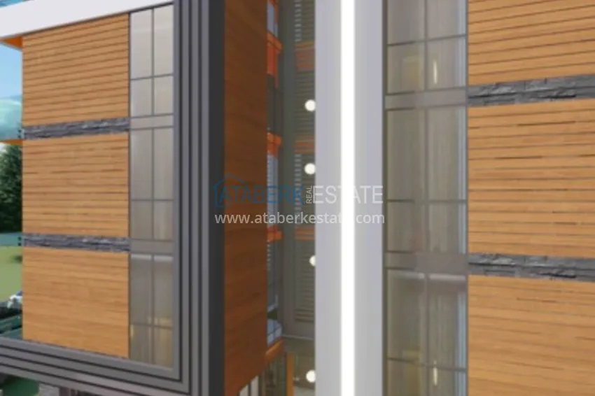 Apartments in the center of Alanya from an investor in a premium class boutique complex under construction 9 