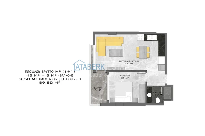 Buy cheap New project in the center of Alanya premium class boutique complex 3 