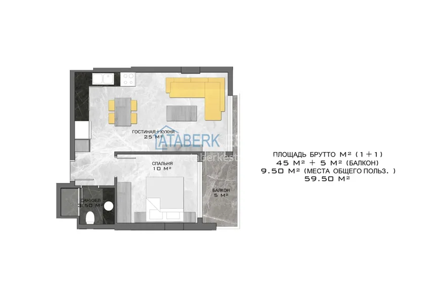 Buy cheap New project in the center of Alanya premium class boutique complex 4 