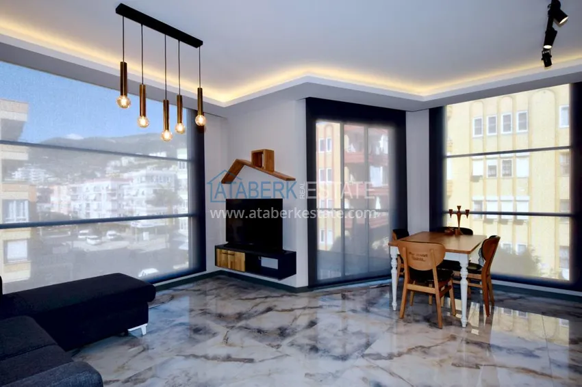 Purchase Apartments in Alanya - Cleopatra beach area with furniture and designer fine finishes 10 