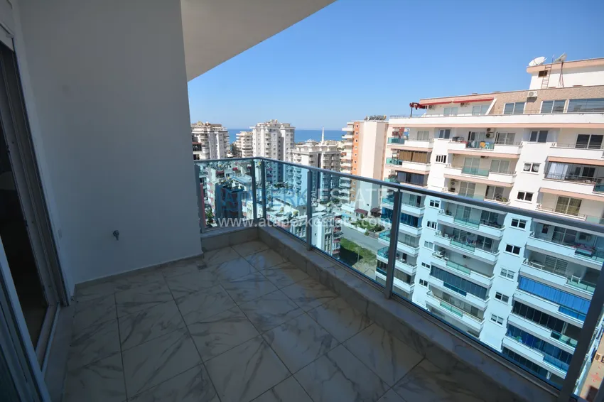 Purchase Furnished penthouse in Mahmutlar with sea view in a young complex 10 