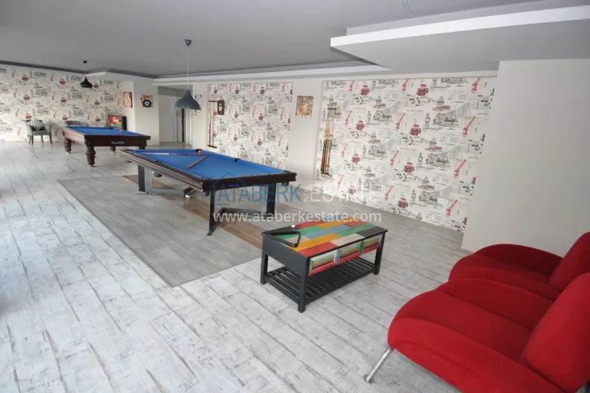 Furnished apartment in Kestel district in a comfort class complex 12 