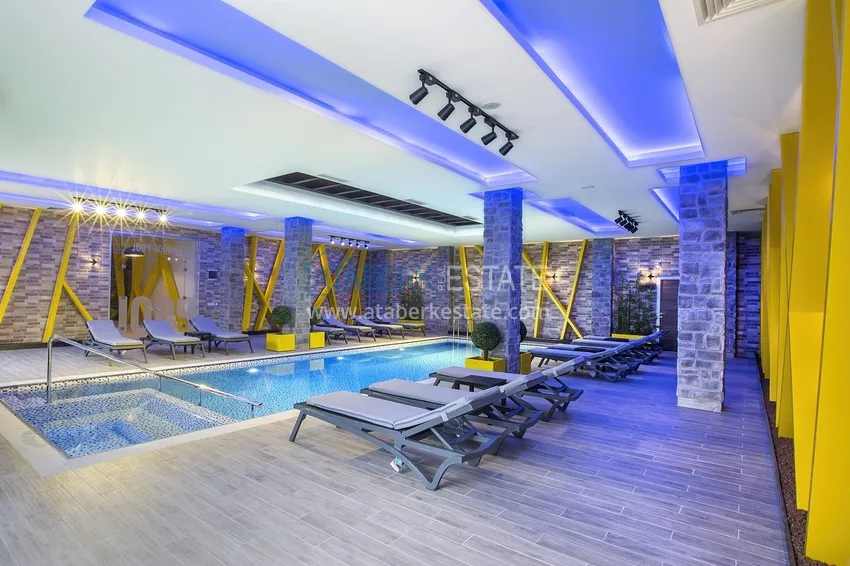 Furnished apartment in Avsallar in a luxury residential complex 12 