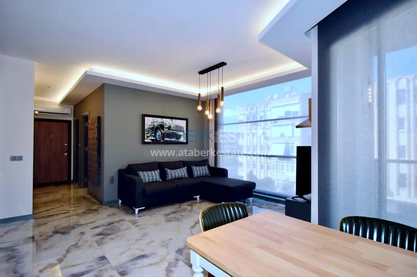 Purchase Apartments in Alanya - Cleopatra beach area with furniture and designer fine finishes 11 