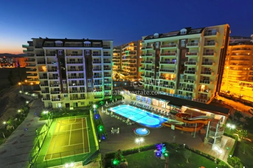 Apartment in Avsallar with sea and mountain views in a complex with a private beach 14 