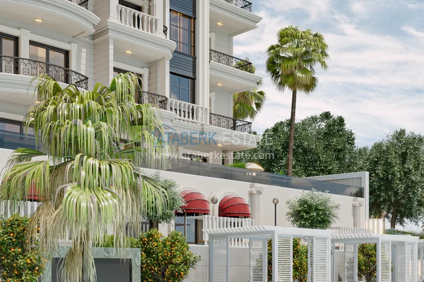 A unique project of a residential complex in the area of Turkler - Alanya 14 