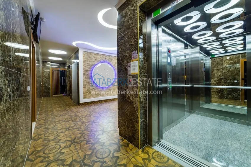 Apartments in Mahmutlar with furniture in a complex with infrastructure 11 