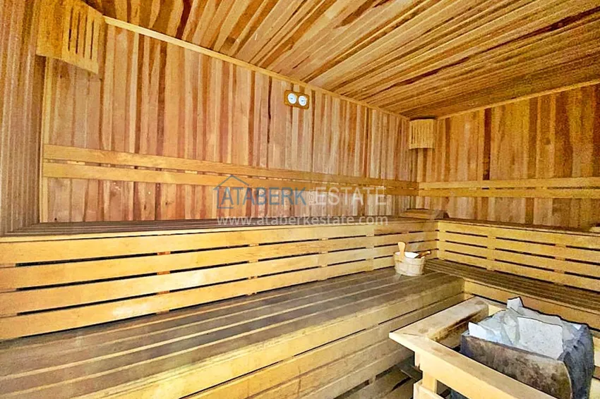 Penthouse - duplex in Kestel with a separate kitchen and sea and mountain views 12 