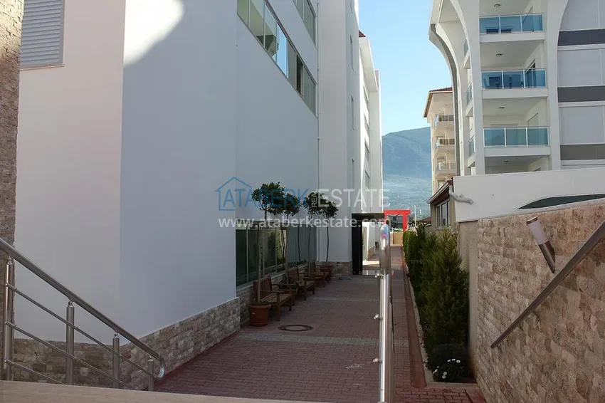Apartment in Kestel with furniture and sea views in a luxury complex 12 