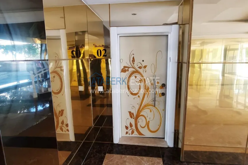 Furnished apartments in Kestel with sea views in a residential complex 11 