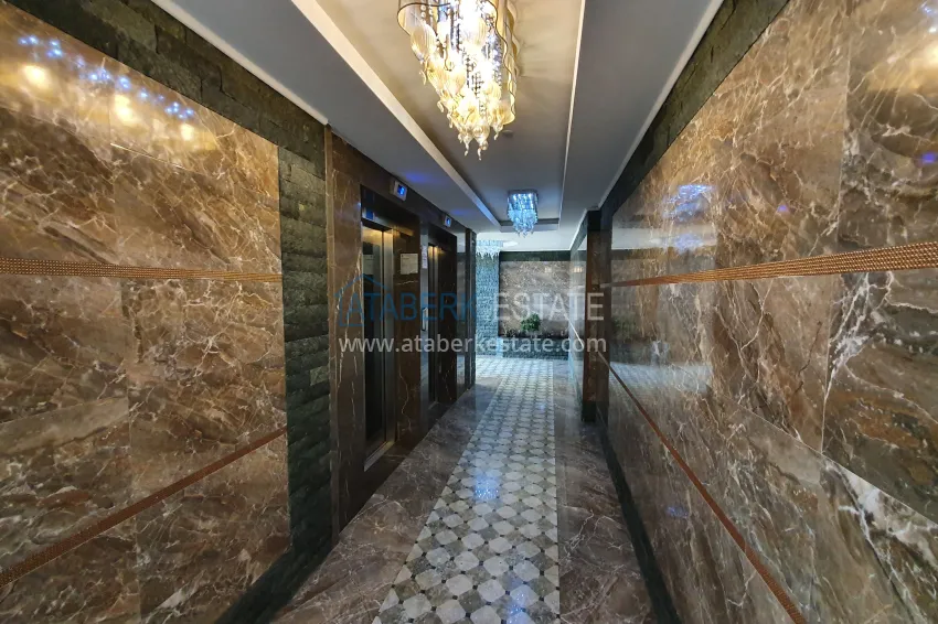 Apartament w Mahmutlarze z widokiem na morze i góry w kompleksie z bogatą infrastrukturą 12 