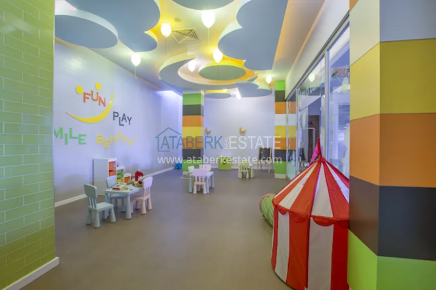 Furnished apartment in Avsallar in a luxury residential complex 14 