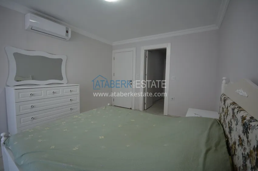 Purchase Furnished penthouse in Mahmutlar with sea view in a young complex 12 