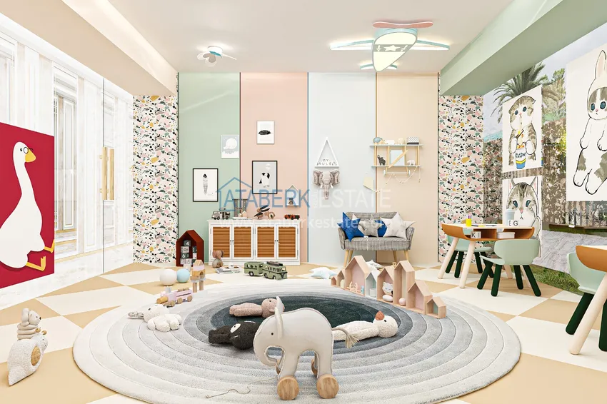 Apartment in the center of Alanya from an investor in a complex under construction 12 